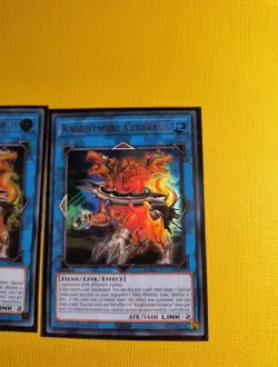 2X Knightmare Cerberus MAMA-EN070 Ultra Rare YuGiOh - Image 3