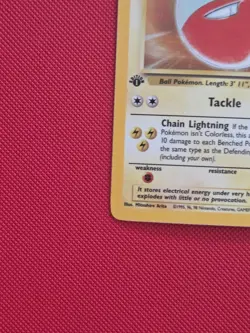 1st Edition Electrode 2/64 Jungle 1999 Holo Rare WOTC Pokemon Card TCG - Image 5