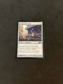 Whispersilk Cloak [Magic 2010 (M10)] Magic MTG Cards LP - Image 1