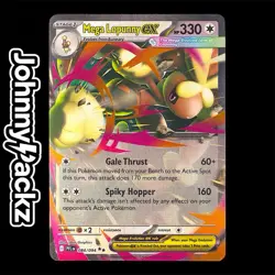 Mega Lopunny ex 084/094 - 2025 Phantasmal Flames Double Rare - Pokemon Card (NM) - Image 1