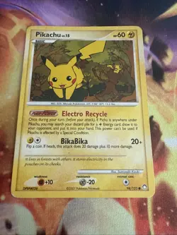 Pokemon Pikachu TCG Card Mysterious Treasures 94/123 Non Holo - Image 2