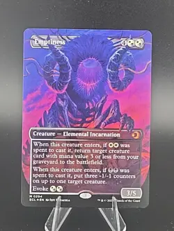 Emptiness (Borderless) Lorwyn Eclipsed Foil NM - Image 1