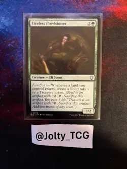 Tireless Provisioner Commander: Bloomburrow Regular - Image 1
