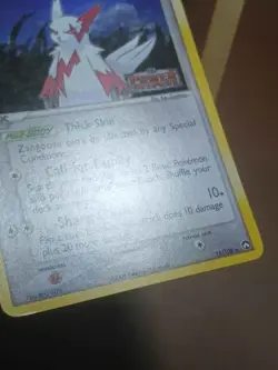 HP Zangoose 25/108 Holo Stamped EX Power Keepers Pokemon Card - Image 5