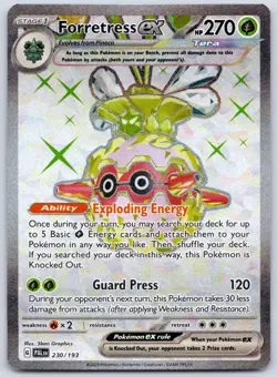 Forretress ex 230/193 (NM) - SV02: Paldea Evolved - Ultra Rare - Pokemon TCG - Image 1