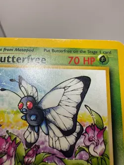 Pokemon Card Butterfree 33/64 Jungle 1st Edition - Image 5