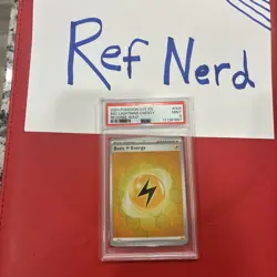 Pokemon TCG Lightning Energy Reverse Holo Shrouded Fable PSA 9 Mint - Image 1