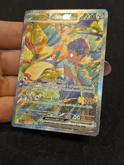 HOP'S ZACIAN EX 186/159 POKEMON JOURNEY TOGETHER HOLO NM - Image 4