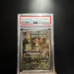 Pokemon Charmander #044 Scarlet & Violet Promo Holo PSA 8 2023 TCG - Image 1