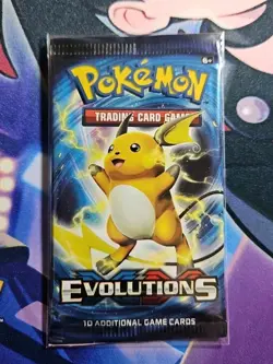 Pokemon XY Evolutions Booster Pack Authentic Sealed 103 - Image 1