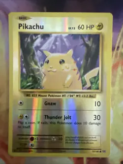 Pikachu 35/108 Pokemon Common Evolutions Reverse Holo - Image 2