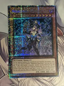 Nightmare Apprentice MP25-EN004 2025 Mega-Pack 1st Edition Starlight Rare VLP - Image 1