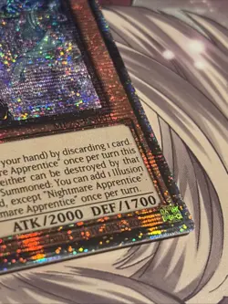 Nightmare Apprentice MP25-EN004 2025 Mega-Pack 1st Edition Starlight Rare VLP - Image 5