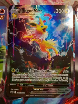 JUMBO CARD SET Vaporeon VMAX SWSH182 Jolteon VMAX SWSH184 Flareon VMAX SWSH180 - Image 3