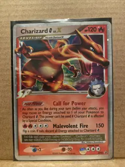 Charizard G Lv. X DP45 Promo Holofoil Ultra Rare Holo Pokemon Card - Image 1