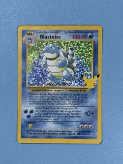 Blastoise 2/102 Celebrations Classic Collection Pokemon Card Mint NM - Image 1