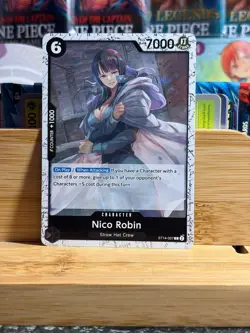 NICO ROBIN 007 Premium Booster -The Best- Vol. 2 Pirate Foil One Piece Card NM - Image 1