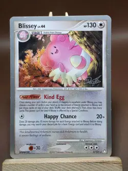 HP/DMG Blissey 5/123 Mysterious Treasures World Championships 2008 Pokemon Card - Image 1