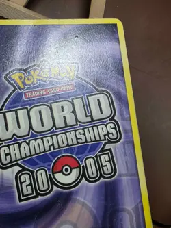DMG Dark Tyranitar 20/109 Rocket Returns 2005 World Championships Deck Card - Image 4