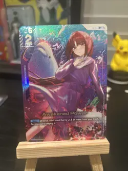 Gundam TCG Card Game Dual Impact GD02-110 R+ Awakened Power Alt Art Rare - Image 3