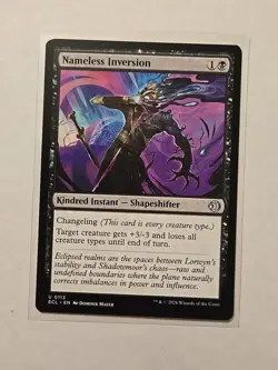 Nameless Inversion - Lorwyn Eclipsed - NM - Uncommon - Instant - Image 1