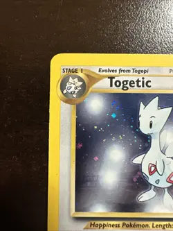 Togetic 16/111 Holo Rare Pokemon TCG Neo Genesis WOTC MINOR DMG - Image 2