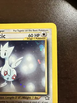 Togetic 16/111 Holo Rare Pokemon TCG Neo Genesis WOTC MINOR DMG - Image 3