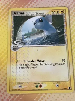 Pokemon TCG EX Delta Species 66/113 - DRATINI (Delta Species), Regular Common MP - Image 1