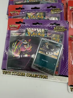 Pokemon Ascended Heroes Tech Sticker Collection - Brand New - In Hand - Image 2