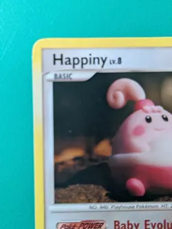 2007 Uncommon Pokemon Mysterious Treasures Happiny 52/123 MP - Image 2