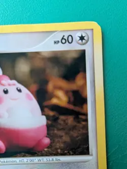 2007 Uncommon Pokemon Mysterious Treasures Happiny 52/123 MP - Image 3