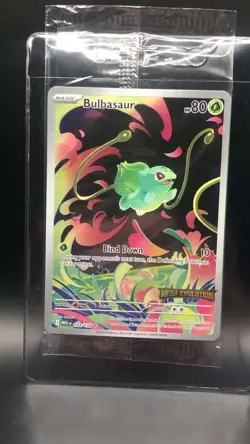 Bulbasaur - (Mega Evolution Stamped) 133/132 Pokemon SEALED Near Mint Holo✨✨✨✨✨✨ - Image 1