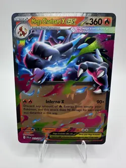 Mega Charizard X ex 013/094 - Phantasmal Flames - Double Rare - Pokemon TCG - Image 1