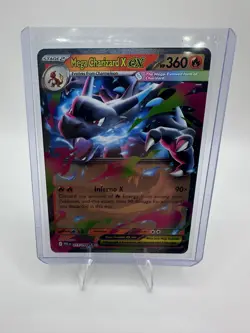 Mega Charizard X ex 013/094 - Phantasmal Flames - Double Rare - Pokemon TCG - Image 3