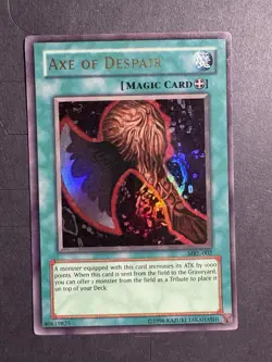 Yugioh Axe Of Despair MRL-002 Ultra Rare Unlimited Edition HP - Image 1