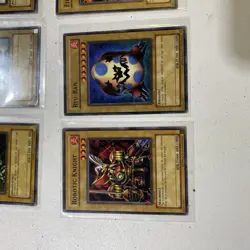 1996 Vintage Yu Gi Oh Card Lot Of 6 Vintage 1st Edition Ungraded Mixed - Image 2