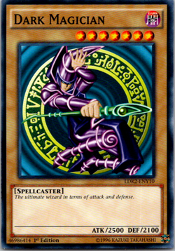 Yu-Gi-Oh TCG Dark Magician LDK2-ENY10 1st Edition Original Classic Art LP-NM - Image 1