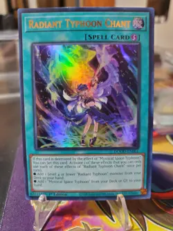 Radiant Typhoon Chant DOOD-EN061 Doom of Dimensions 1st Edition - Image 3