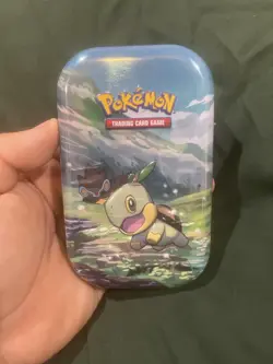Sinnoh Stars Mini Tin (Turtwig & Luxray) -Sealed- NEW Pokemon Trading Card - Image 1