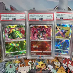 PSA 10 Radiant Venusaur Charizard Blastoise Pokemon GO 004/071 Pokemon Card JP - Image 1