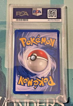 2000 Pokemon Neo Genesis Lugia Holo PSA 9 MINT with SWIRL CLEAN CARD - Image 3
