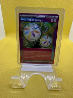 Neo Upper Energy 162/162SV05 Temporal Forces Holo Pokemon TCG Card - Image 1