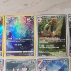 Lot Of 18 - Pokemon TCG Illustration Rare Card Assortment Full Arts Near Mint NM - Image 3
