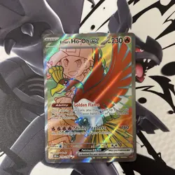 🔥Pokemon Ethan's Ho-Oh ex Ultra Rare SV10: Destined Rivals 209/182 Card NM+🔥 - Image 1