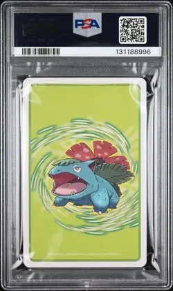 2004 POKEMON LEAFGREEN VERSION PLAYING CARDS 6 OF SPADES GENGAR PSA 9 - Image 2