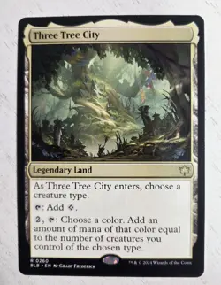 MTG Three Tree City - Bloomburrow (BLB) #260 - Magic the Gathering - Image 1