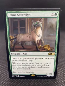 MTG Feline Sovereign - Core Set 2021 NM/Reg English - Image 1