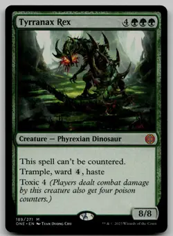 Tyrranax Rex M Phyrexia: All Will Be One 189 NM - Image 1