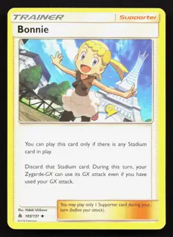 Bonnie 103/131 Forbidden Light NM Pokemon Card TCG - Image 1