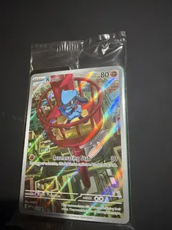 Pokemon TCG Riolu Illustration Rare Pokemon promo - Image 1